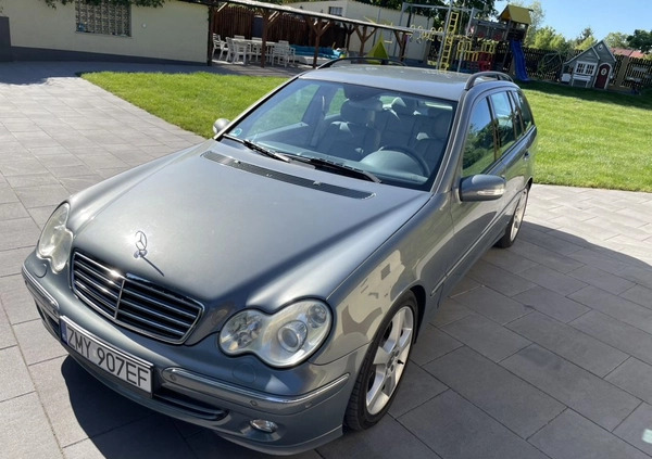 Mercedes-Benz Klasa C cena 19900 przebieg: 219000, rok produkcji 2004 z Myślibórz małe 211